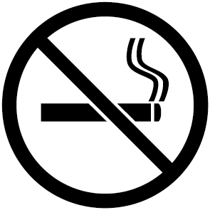 Pictogramme interdit de fumer